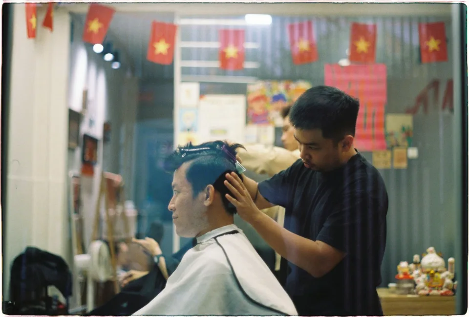 Toàn cảnh tiệm làm đẹp
